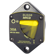 Figure 2b. Panel Mount circuit breaker (Image from Bluesea).