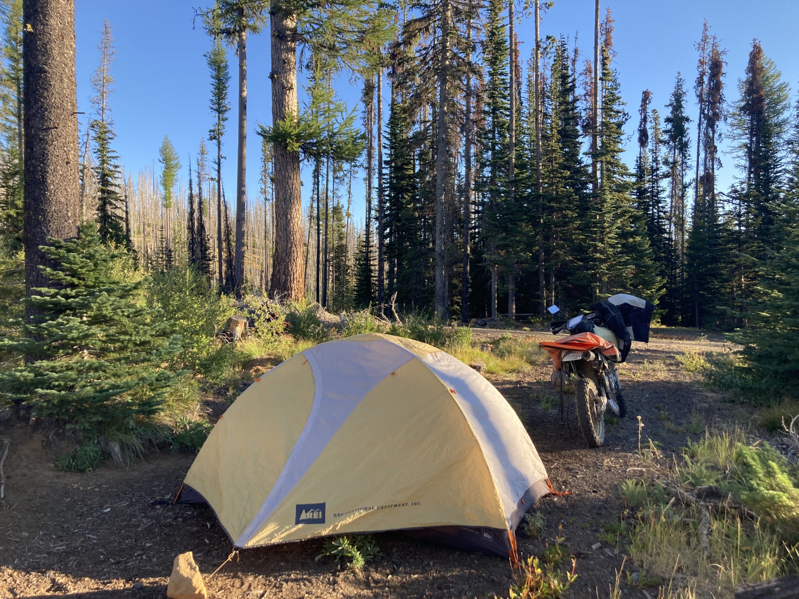Motocamping the WABDR