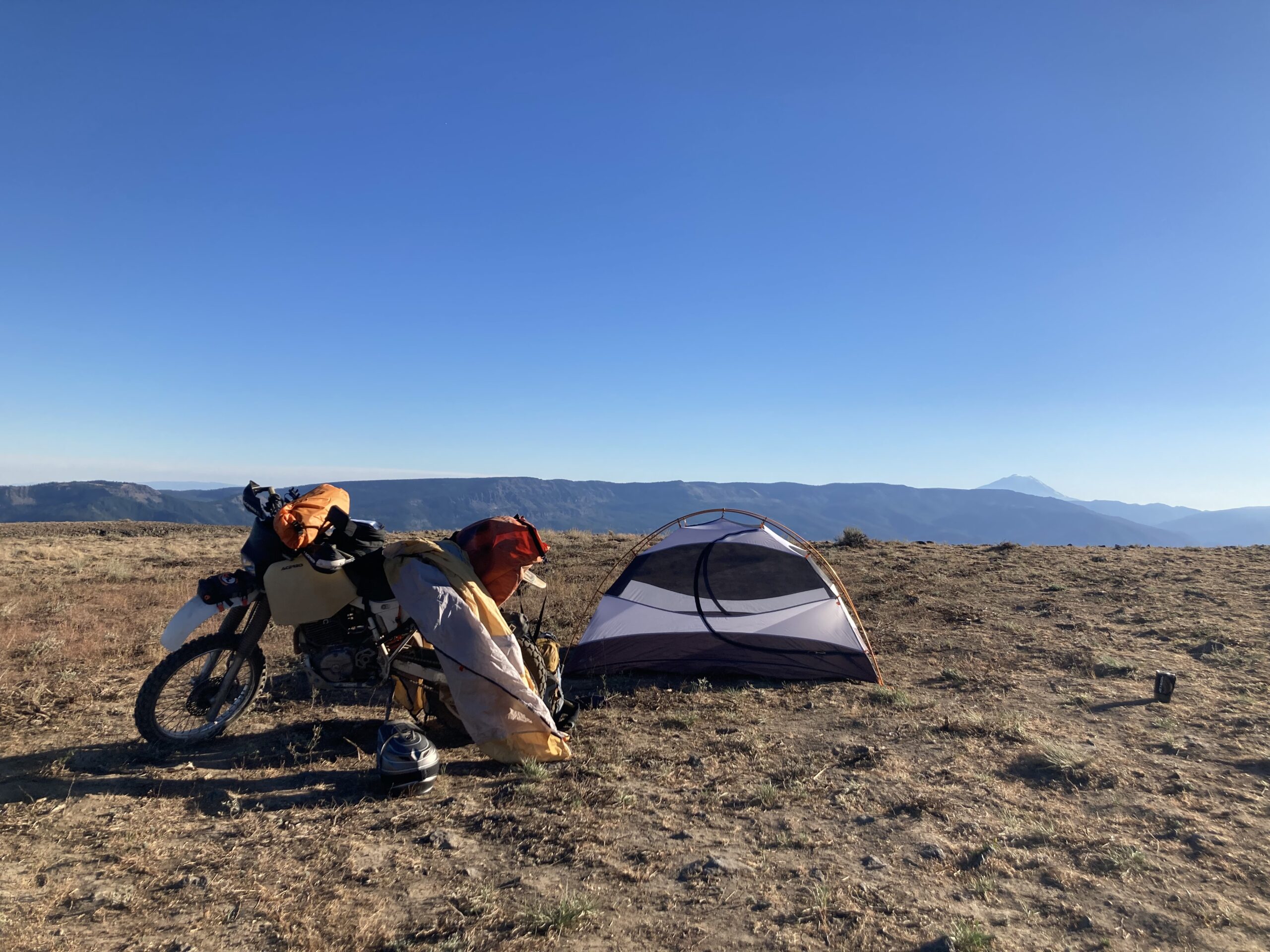 Motocamping on Bethel Ridge WABDR