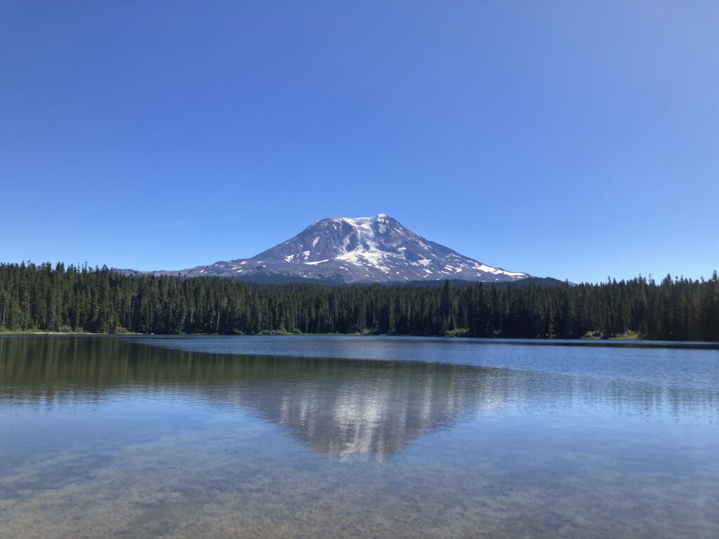 Takhlakh Lake and Mt Adams